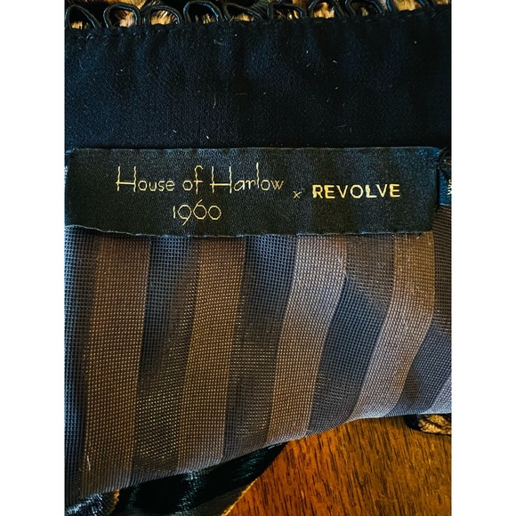 House of Harlow X Revolve Top Blouse V Wrap Neckline Sz XXS - Picture 12 of 13